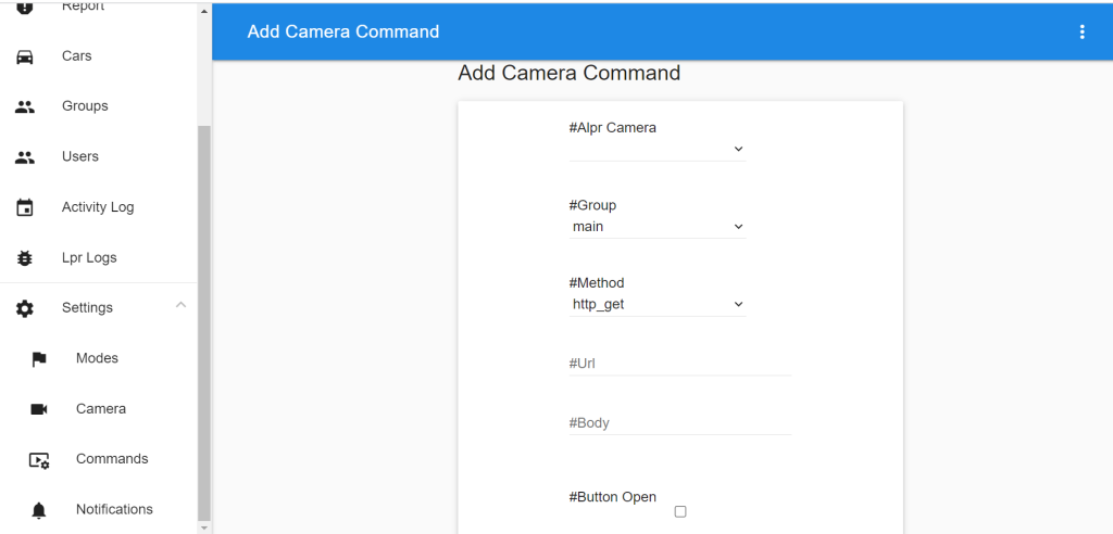 SCPro Commands Configuration